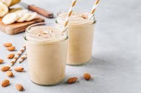 1. Smoothie jeruk yogurt dengan vanilla dan kayu manis