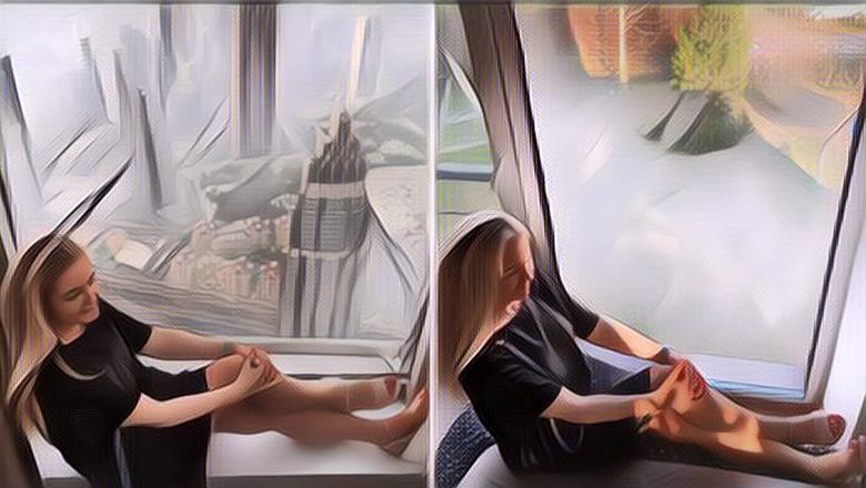 Tetap Kreatif Walau Nggak Bisa Liburan, Ini Potret Orang-Orang Buat Ulang Foto Mereka Saat Traveling~