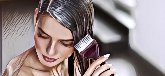 Viral Ada Perawatan Rambut di Salon yang Pakai Daun Pisang!