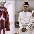 Kocak! Ada Pengantin Pria Pakai Kostum Ultraman di Hari Pernikahannya