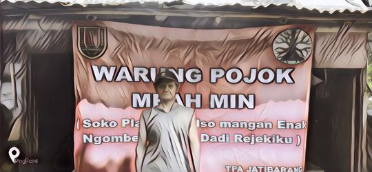 Unik, Makan di Warung Nasi Ini Bayar Pakai Sampah Bukan dengan Uang