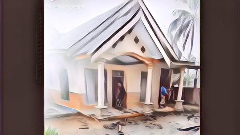 Rumah Ini Tetap Kokoh Berdiri Usai Dihantam Awan Panas Gunung Semeru, Ternyata Pemilik Rumah Sosok yang Rajin Beribadah