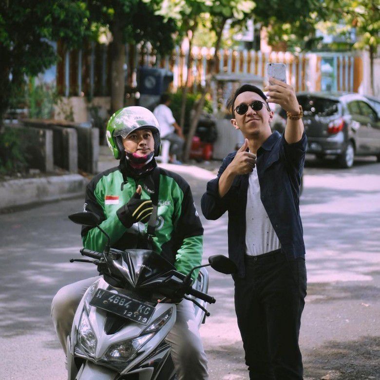 4. Tak perlu capek-capek mangkal