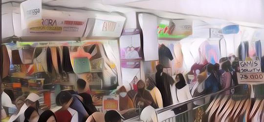 Pengalaman Pengunjung Pasar Tanah Abang Saat Beli Baju Lebaran, Ketemu Hantu Pedagang