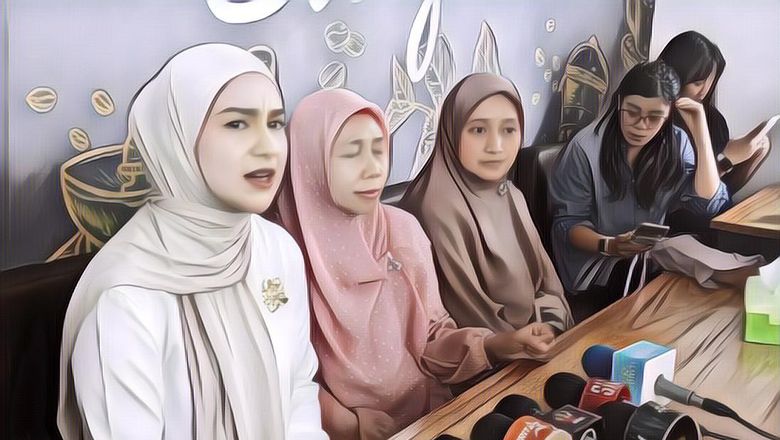 Irish Bella dan 5 Hal Mengejutkan Saat Jumpa Pers Terkait Ammar Zoni