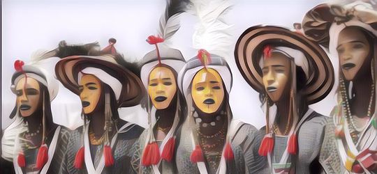 Gerewol Kontes Ketampanan Untuk Memilih Istri di Afrika