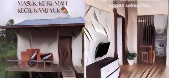 Viral Sebuah Rumah yang dari Luar Tampak Biasa Saja, Tapi Dalamnya Bikin Melongo