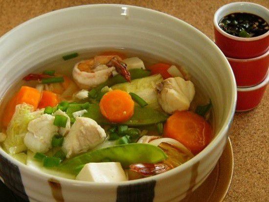 2. Sop ayam sayur