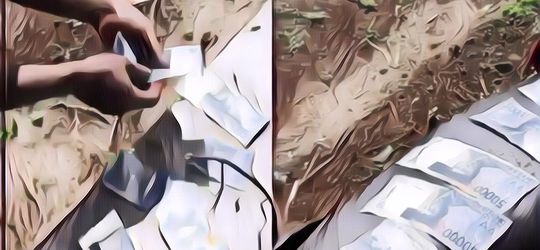 Heboh Video Warga Temukan Uang Puluhan Juta di Saluran Irigasi Usai Banjir