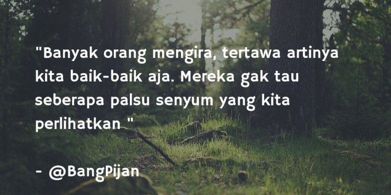 Banyak orang salah kira terhadap orang depresi.