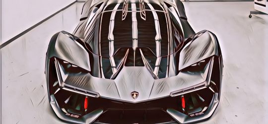 Teaser Mobil Hypercar Hibrid Terbaru Lamborghini