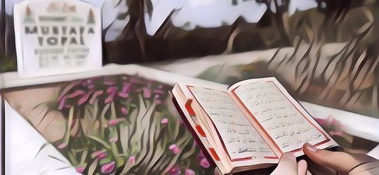 Viral Cairan Seperti Darah Merah Genangi Sebuah Makam Milik Orang yang Banyak Lakukan Amal Jariah, Apa Penyebabnya?