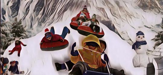 Main Salju di Bekasi, Yakin Emang Ada?