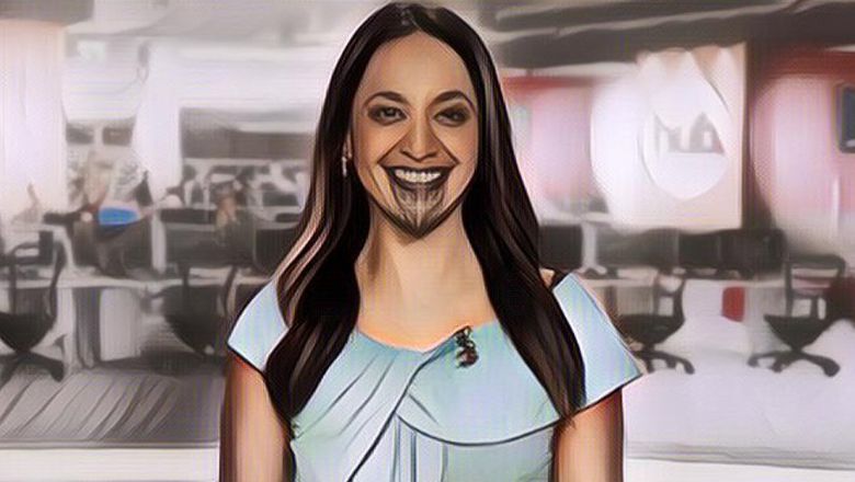 New Zealand Punya Presenter TV Wanita Pertama yang Memiliki Tato di Wajah
