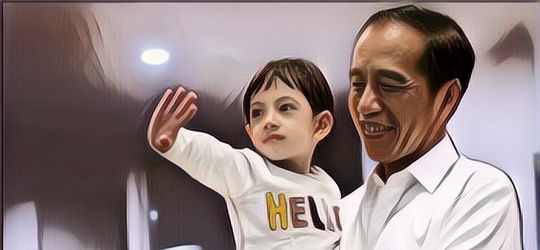 Style Jan Ethes Saat Pergi Bareng dengan Jokowi ke TMII Jadi Sorotan, Segini Harga Pakaiannya