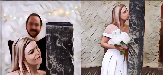 Janda Muda Nikahi Karpet Kesayangannya Dihadiri Keluarga dan Sahabat