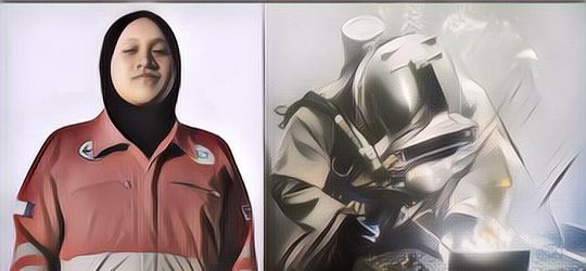 Kenalkan, Ini Dia Wanita Pertama yang Bekerja Sebagai Tukang Las Bawah Laut