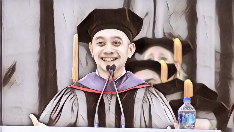 Mahasiswa Indonesia di Amerika Ini Pidato di Acara Wisuda, Dapat Sambutan Hangat