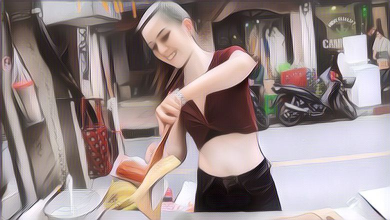 Viral Penjual Roti Cantik di Thailand Ini Viral, Sekarang Jadi Konten Kreator Eksis