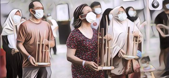 Viral Peringatan 1 Tahun Lawan Covid-19 di Wisma Atlet, Tuai Pro dan Kontra Netizen