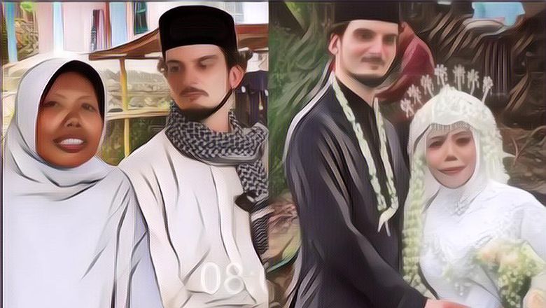 Viral Seorang Ustazah di Lombok Dinikahi Bule, Minta Istri Tak Dandan Saat Akad