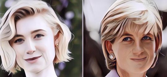 Elizabeth Debicki Tiru Adegan Saat Putri Diana Pakai ‘Gaun Balas Dendam’