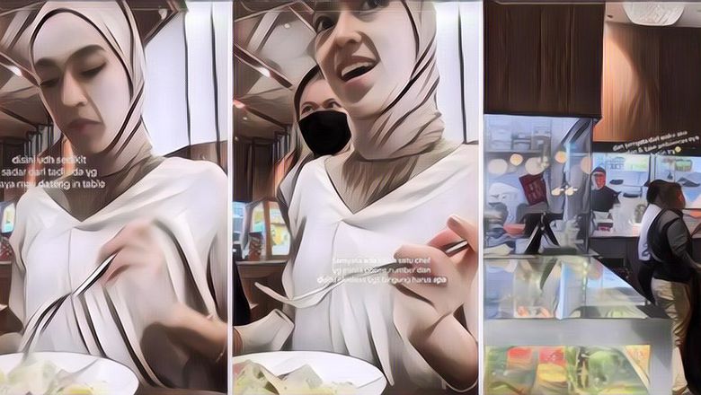 Cie Salting.... Lagi Makan di Restoran, Wanita Ini Tiba-Tiba Dimintai No HP Oleh Chef