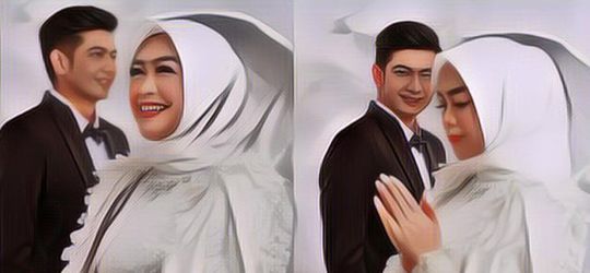 Berasa Seorang Putri, Begini Detail Gaun Glow In The Dark Milik Ria Ricis