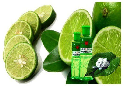 3. Campuran jeruk nipis dan minyak kayu putih