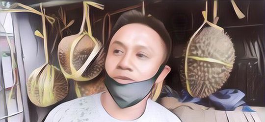 Viral Ada Pedagang Durian Wajahnya Seperti Ferdy Sambo