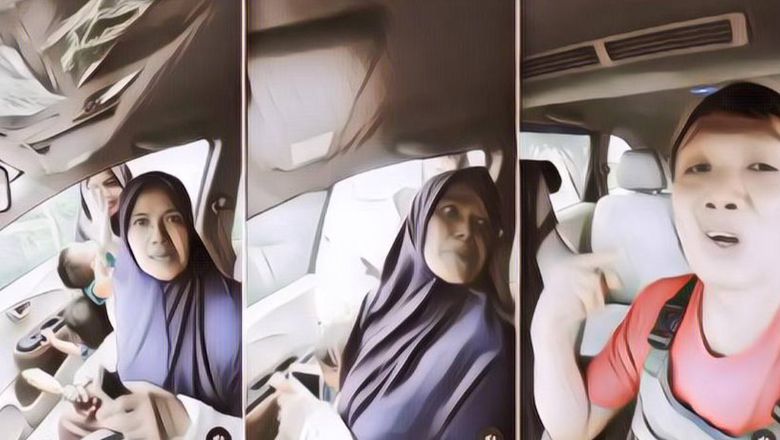 Geger Emak-Emak yang Ludahi Driver Taksi Online Cuma Gara-Gara Ini
