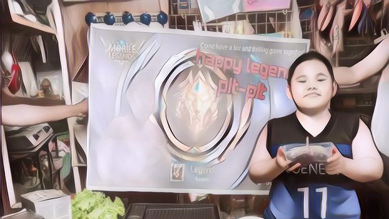 Gokil! Capai Rank Legends di Mobile Legends Bocah Ini Sampai Bikin Perayaan Kek Ulangtahun