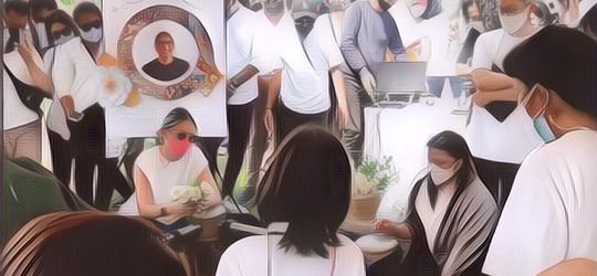 Tangis Pecah di Pemakaman, Begini Reaksi Anak-anak Joanna Alexandra - Raditya Oloan