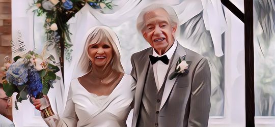Viral Pernikahan Nenek 88 Tahun yang Menikah dengan Cinta Pertamanya