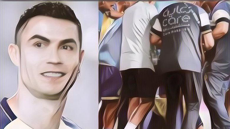 Momen Langka! Cristiano Ronaldo Selebrasi Sambil Sujud, Reaksi Pemain Lain Bikin Salfok