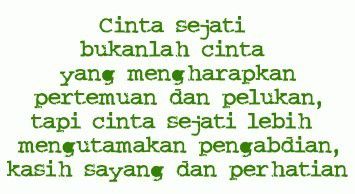 Inilah makna dari cinta sejati yang jarang diperhatikan orang.