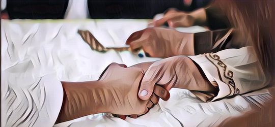 Seorang Pria Menangis Saat Akad Nikah, Alasannya Gara-Gara Ini