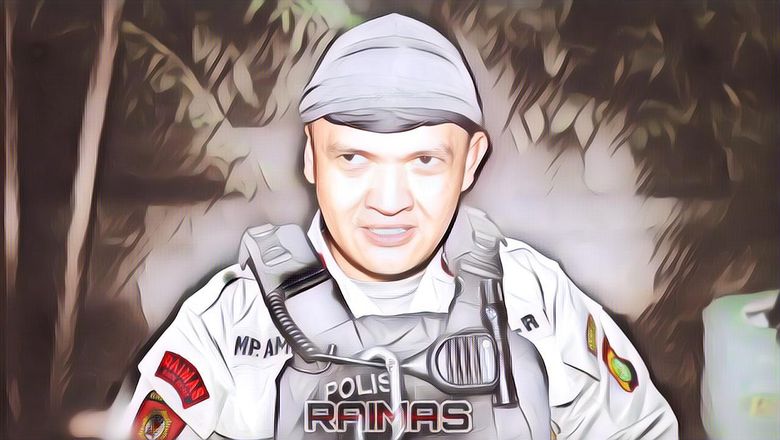 Mengenal Sosok Bripka Ambarita, Polisi Tegas nan Humoris yang Dulunya Pernah Bekerja di Pabrik Cat