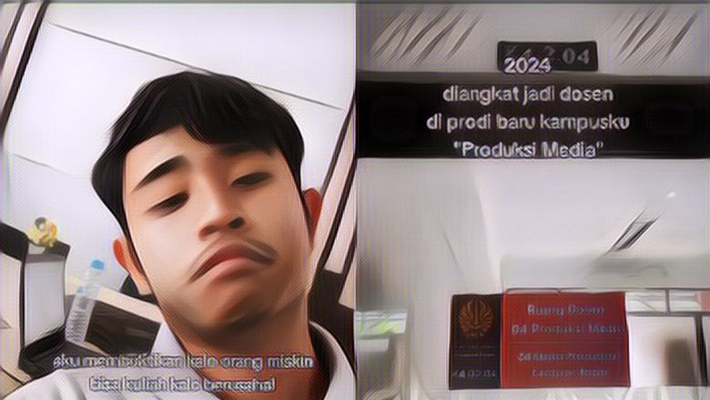 Viral Seorang Anak Sopir Berhasil Jadi Dosen, Begini Kisahnya