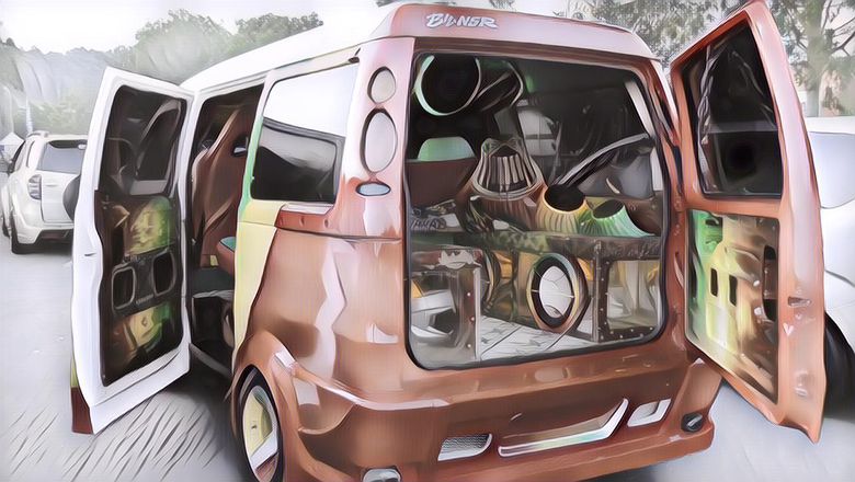 Viral Angkot Sultan, Begini Penampakannya yang Sukses Bikin Melongo