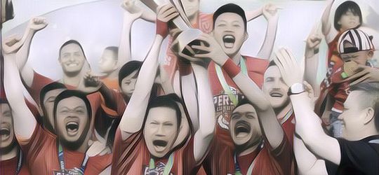 Persija Juara, PSMS Medan, Mitra Kukar, Sriwijaya Turun Kasta