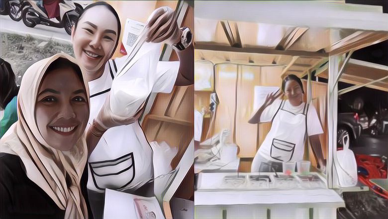 Mantan Istri Deddy Corbuzier Terjun Bisnis Kuliner, Bikin Usaha Es Teler di Pinggir Jalan