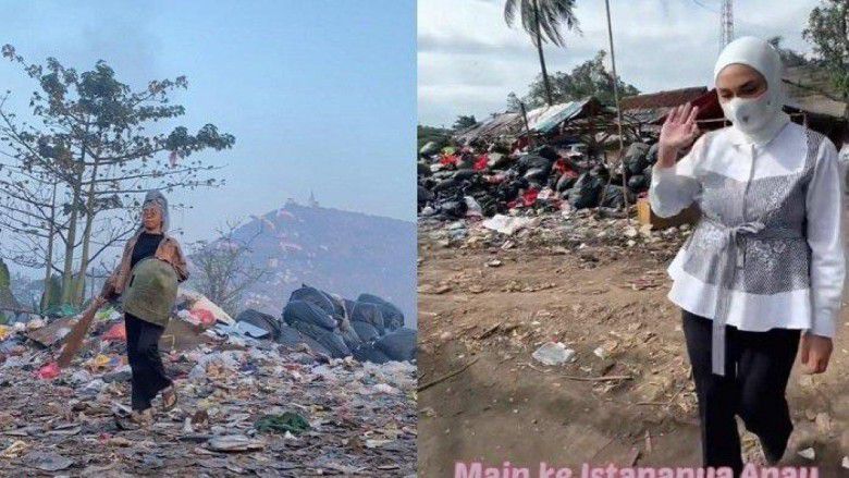 # Tidak Malu Hidup Berdampingan dengan Gunungan Sampah