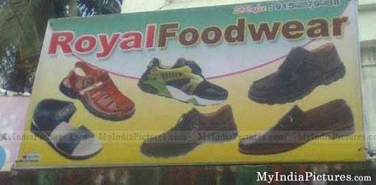 2. Harusnya sih "footwear", padahal gambarnya sepatu, masa mau makan sepatu?