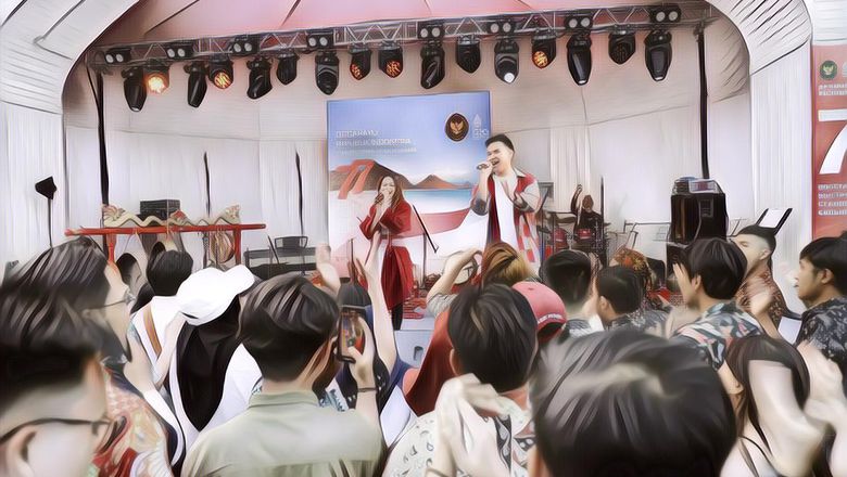 Dangdut Go Internasional! Intip Momen Seru Rara LIDA dan Hari LIDA Goyang Warga Rusia