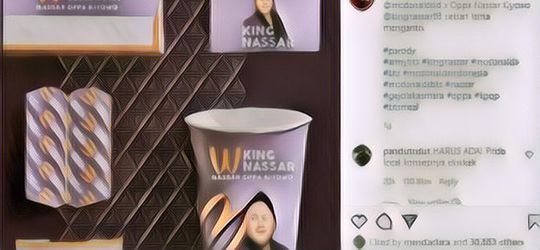 Bikin Ngakak, BTS Meal Ini Diganti dengan Foto Nassar KDI