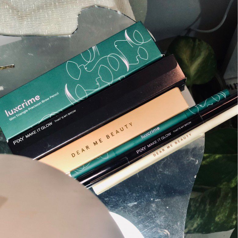 1. Luxcrime Slim Triangle Precision Brow Pencil