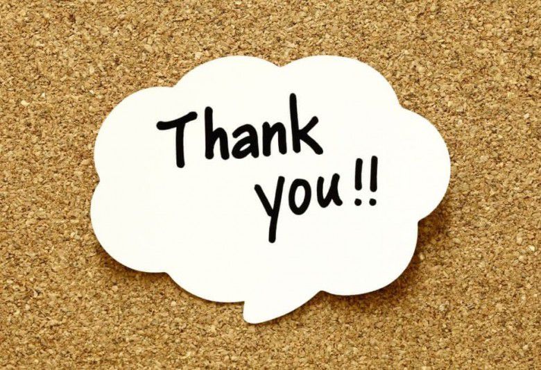 1. Bahasa Inggris Contoh Ucapan Terima Kasih