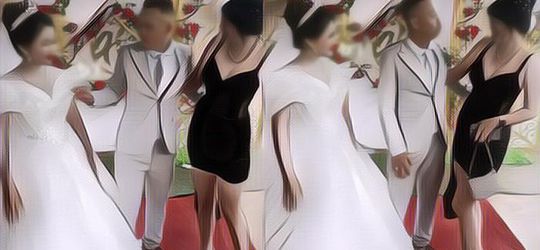 Resepsi Belum Selesai! Pria Ini Langsung Diceraikan Istri Gara-gara Peluk Wanita Seksi Di Pelaminan