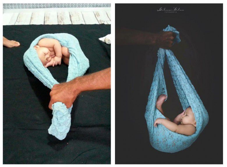 Cara termudah untuk menggendong bayi.